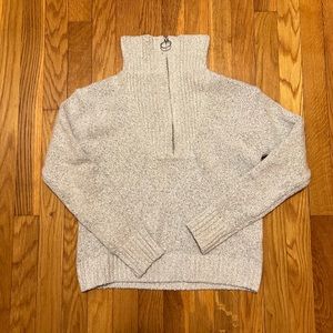 Half zip sweater
